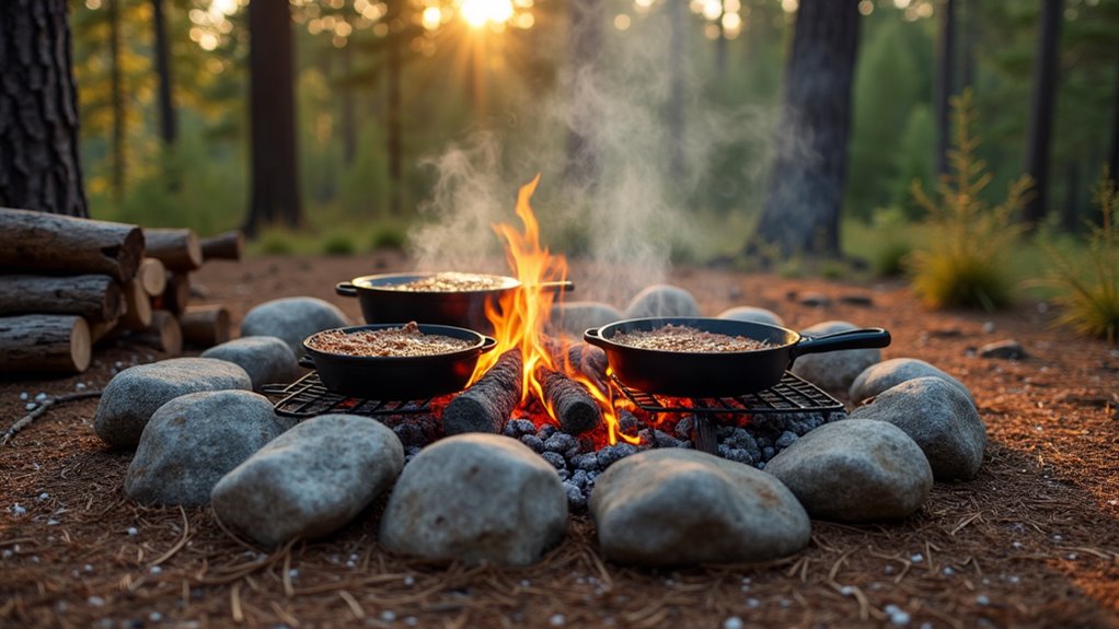 using campfire rings safely