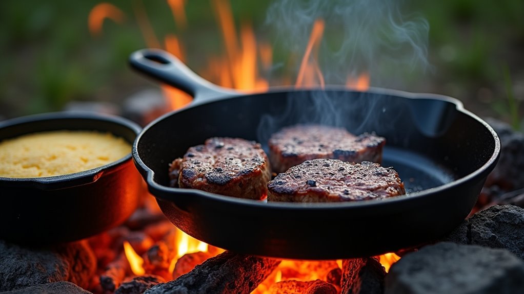 versatile cast iron cooking