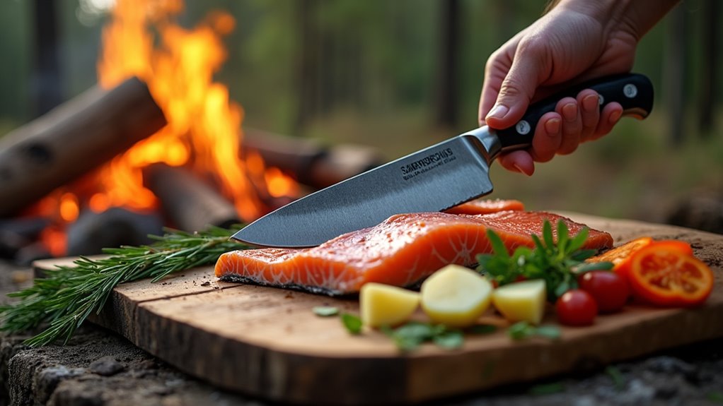 versatile sharp camping knife