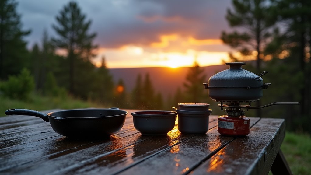 weather based cookware selection