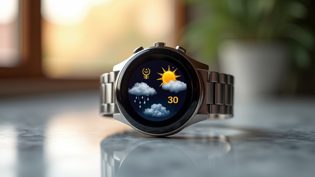 weather forecast display watch
