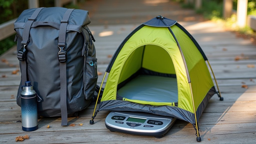 weight impacts camping tent selection