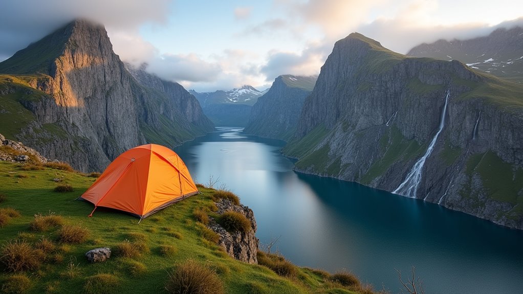 wild camping arctic vistas