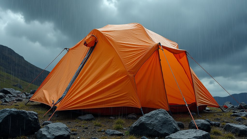 wind resistant tent design