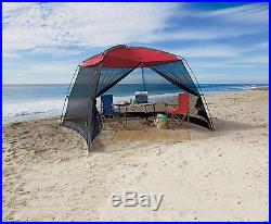 10' Canopy Screen House Sun Shade Outdoor Camping Tents Cover Bug Beach Gazebo
