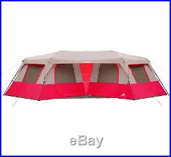 10 Person Instant Cabin Tent XL Family Shelter & 4 Chairs Outdoor Camping Hiking