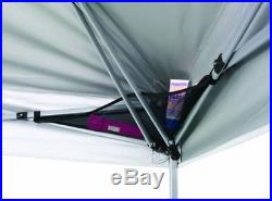 10' X 10' Straight Leg Smartshade Instant Pop Up Tent Gazebo Outdoor Screenhouse