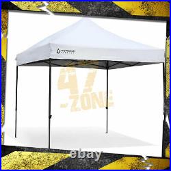 10'x10' Folding Heavy Duty Pop Up Canopy Easy Setup Instant Shelter Tent White