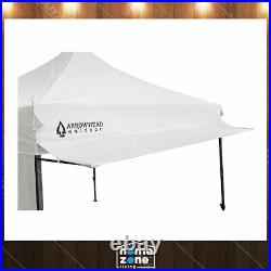 10'x10' Folding Heavy Duty Pop Up Easy Setup Instant Shelter Canopy Tent White