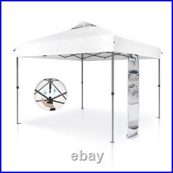 10' x 10' Pop Up Canopy Tent Outdoor Folding Gazebo Party Tent Adjustable Height