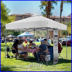 10' x 10' Pop Up Canopy Tent Outdoor Folding Gazebo Party Tent Adjustable Height