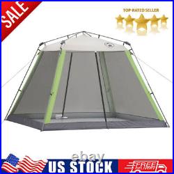 10 x 10 Screened Canopy Tent Party Sun Shelter with Instant Setup Camp Outdoor