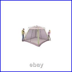 10 x 10 Screened Canopy Tent Party Sun Shelter with Instant Setup Camp Outdoor