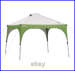 10' x 10' Square Canopy Sun Shelter Tent with Instant Setup, Green