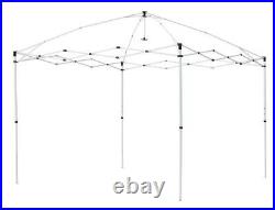 10 x 10' Straight Leg Instant Canopy Outdoor Tent Shelter Shade White EASY SETUP