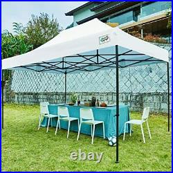 10' x 15' Commercial Canopy Tent Pop Up Instant Canopy Shelter 10x15 White