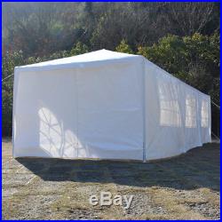 10' x 30' Outdoor Canopy Gazebo Wedding Party Tent Pavilion Cater with8 Side Walls