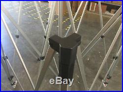 10x10 EZ Pop Up Commercial grade Aluminum hex canopy tent Frames 10'x10' size