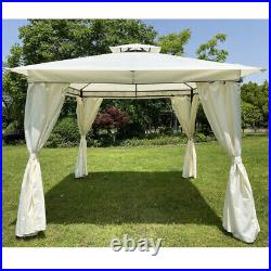 10x10 Ft Gazebo Awning Pop-up Outdoor Canopy Tent For Patio Garden Party Wedding