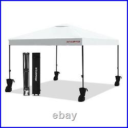 10x10ft Gazebo Canopy Pop Up Tent Sun Shade UV-Block Portable Outdoor Awning