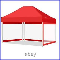 10x20ft Folding Gazebo Canopy Shelter Awning Tent Patio Garden Outdoor Companion
