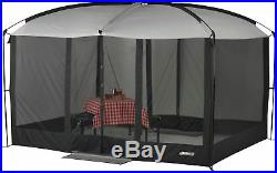11' x 9' Camping Picnic Backyard Mosquito Flies Bugs Screen Canopy Tent Black