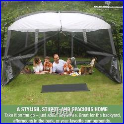 11' x 9' Screen House Screen Shelter Camping Picnic and Tailgating Shade Tent US