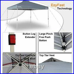 12X12 Patented Antipool Instant Beach Canopy Shelter for Rain or Sunshine