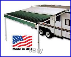 12' RV Awning Replacement Fabric for A&E, Dometic (11'3) Everglades Green