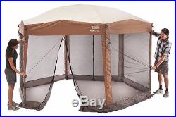 12 X 10 Outdoor Screen Canopy Gazebo Tent House Sun Shade Bug Netting Camping