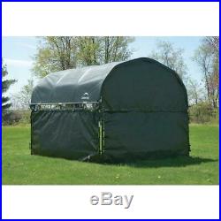 12 ft. D x 12 ft. W enclosure kit for corral shelter in green with uv-treat
