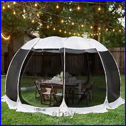 12'x12' Screen House Tent Pop Up Mosquito Gazebo Canopy Camping Outdoor Used