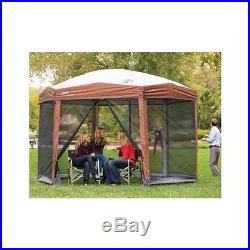 12 x 10 SCREENED CANOPY BUG NETTING CAMPING BBQ OUTDOOR SHELTER PORTABLE GAZEBO