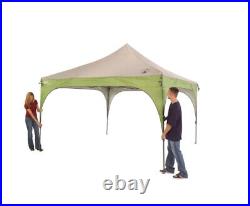 12' x 12' Canopy Tent with Instant Setup Green Outdoor Sun Shelter