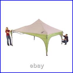12' x 12' Outdoor Canopy Sun Shelter Tent with Instant Setup, Green