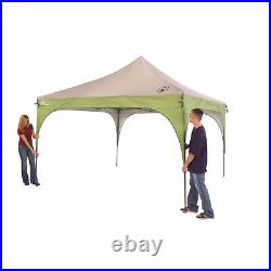 12' x 12' Outdoor Canopy Sun Shelter Tent with Instant Setup, Green US