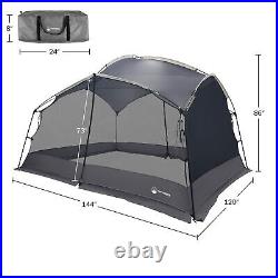 12x10 Pop Up Canopy Tent Sun Shade Gazebo Shelter Mosquito Net for Camping