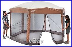 12x10 Screened Canopy Gazebo Screen Tent Patio Outdoor Camping Picnic Carry Bag
