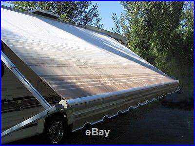 13' RV Awning Replacement Fabric for A&E / Dometic, Carefree, Faulkner (12'3)