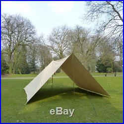13 ft x 20 ft (4x6 Meter) Heavy Duty Canvas Tarp Waterproof Shelter Camping