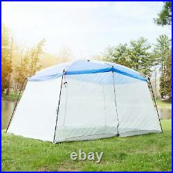 13'x9' Screen House Canopy Tent Patio Shelter Large Room Camping Picnic Outdoor
