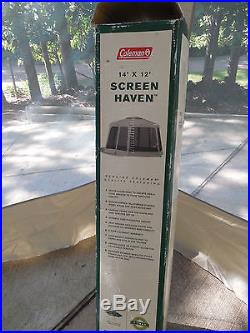 14'x12' Coleman Screen Haven Cooking or relaxing Tent
