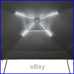 14'x14' Easy Pop Up Canopy BBQ Light Large Tent Backyard Gazebo Portable Folding