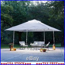 14' x 14' Instant Canopy with Light Patio Deck Sun Shade Tent Gazebo Shelter Top