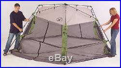 15'x13' Straight Leg Instant Tent Screened Camping Outdoor Beach Shelter House