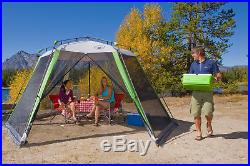 15'x13' Straight Leg Instant Tent Screened Camping Outdoor Beach Shelter House
