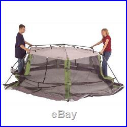 15x13 Straight Leg Instant Screened Shelter House Room Beach Camping Outdoor