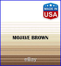 17' RV Awning Replacement Fabric for A&E, Dometic (16'3) Mojave Brown