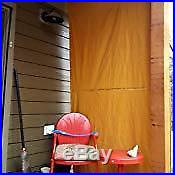 18oz Heavy Duty Canvas Tarp with D-Rings Water, Mold, and Mildew Resistant