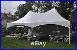 20 x 30 White Canopy Tent High Peak Frame Tent Party Event Wedding Marquee